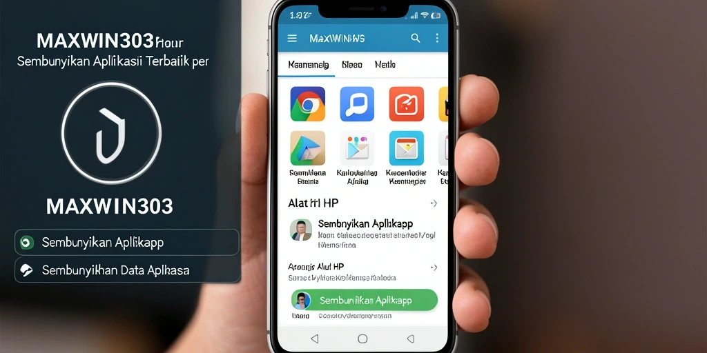 Tampilan antarmuka pengguna MAXWIN303 yang sederhana dan efisien.